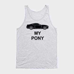 My Pony, White HT BO Tank Top